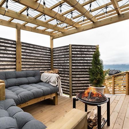 Hide Hut - Amazing View 50 Min From Oslo Stange Exterior foto
