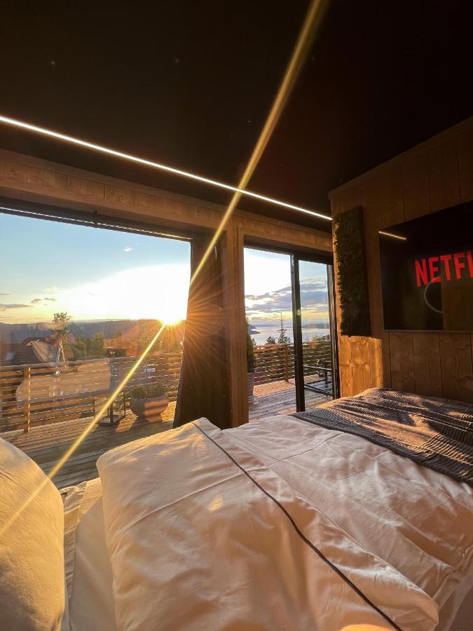 Hide Hut - Amazing View 50 Min From Oslo Stange Exterior foto
