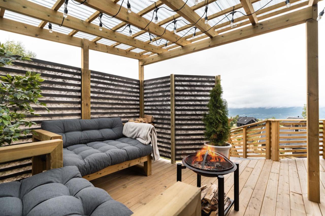 Hide Hut - Amazing View 50 Min From Oslo Stange Exterior foto