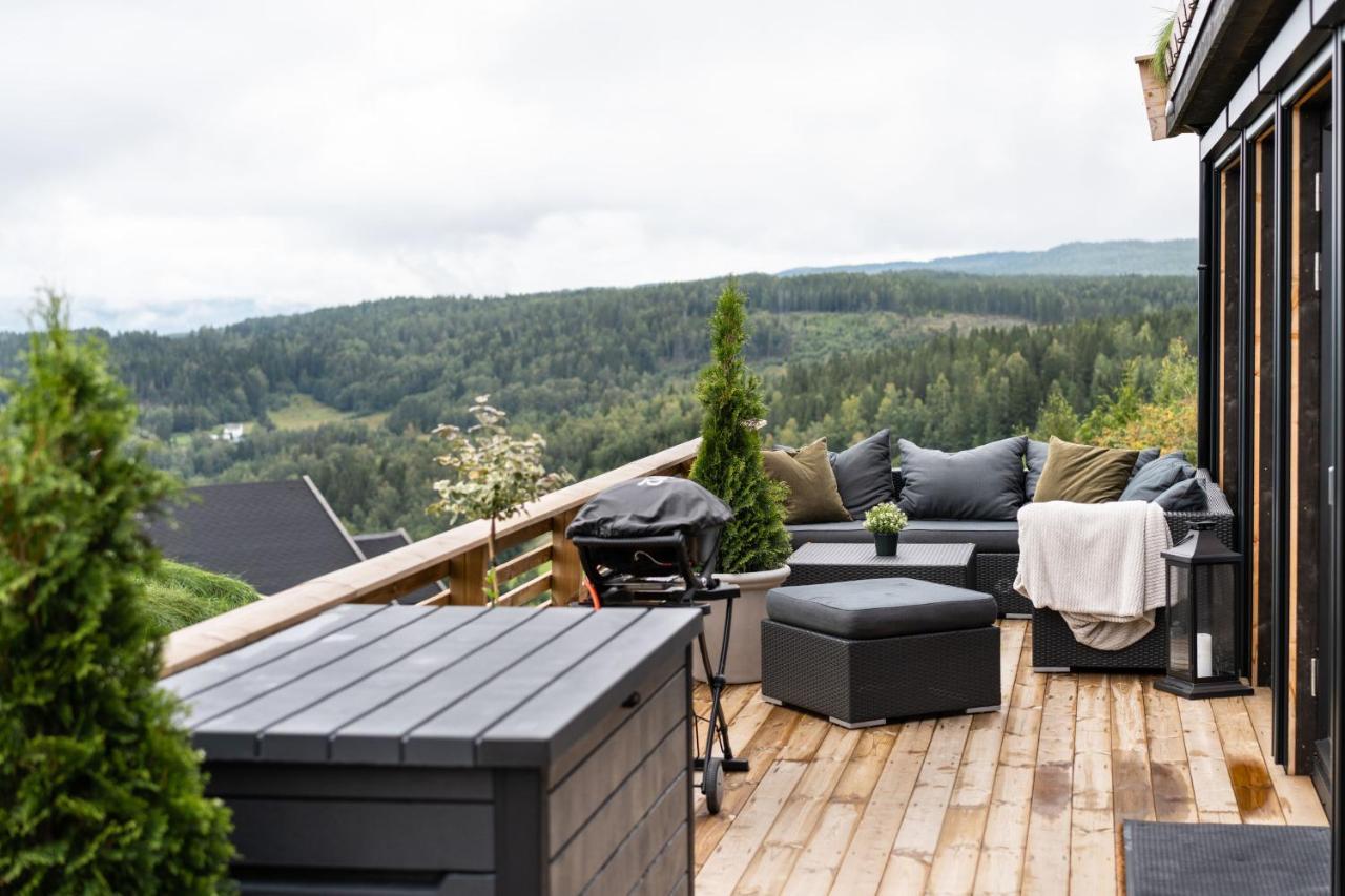 Hide Hut - Amazing View 50 Min From Oslo Stange Exterior foto