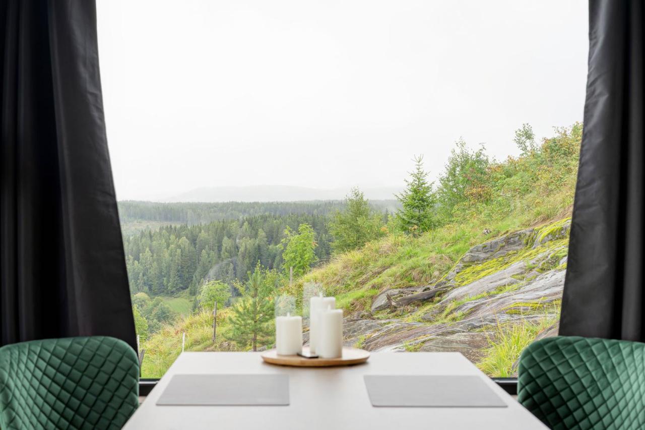 Hide Hut - Amazing View 50 Min From Oslo Stange Exterior foto